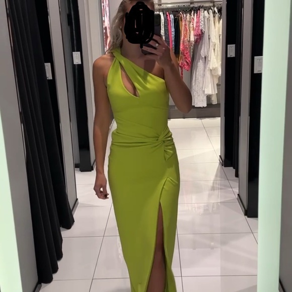 marciano green dress MARCIANO by GUESS Livvie Maxi Dress